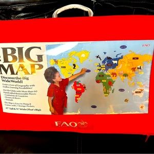 FAO world map toy